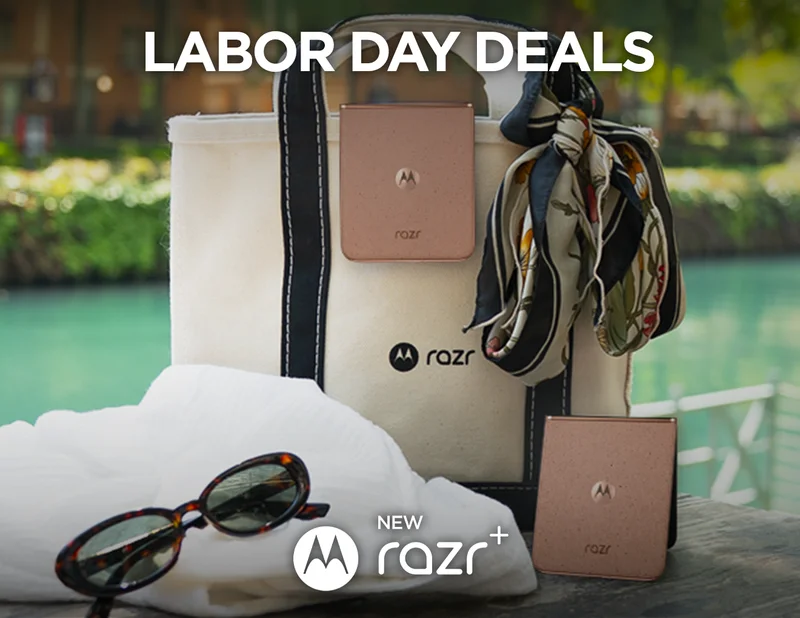 Labor Day Deals - new motorola razr+