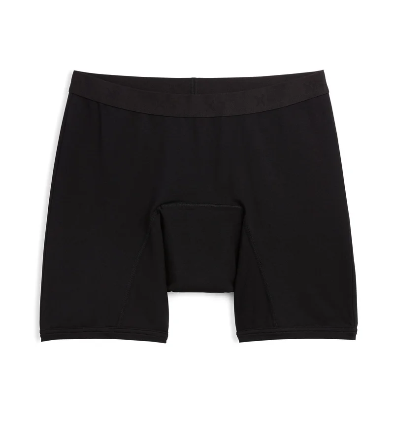 Image of First Line Period 9" Boxer Briefs - X= Black