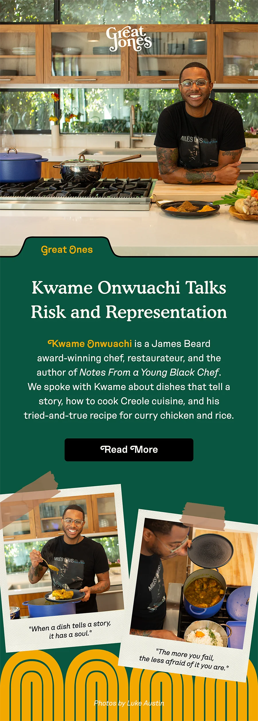 Great Ones: Kwame Onwuachi Talks Risk and Representation