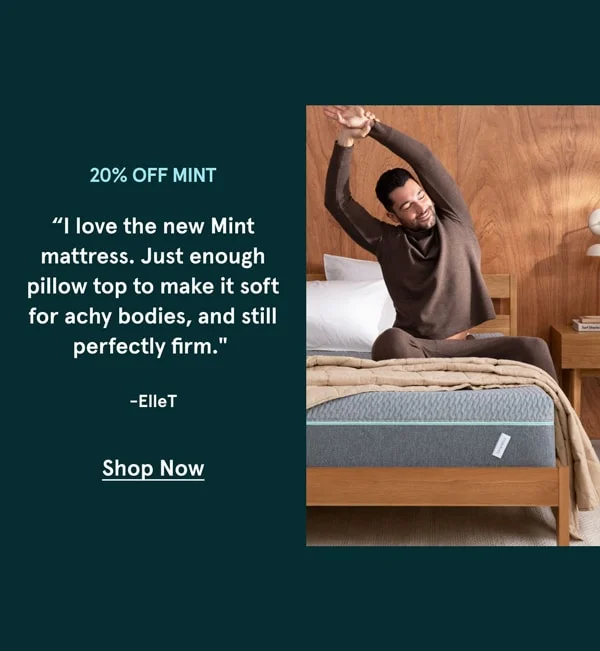 20% Off Mint | Shop Now