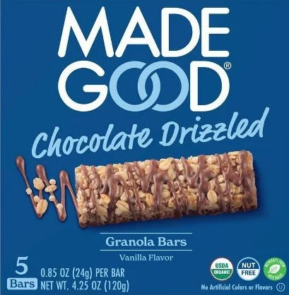 Image of MADE GOOD Chocolate Drizzled Vanilla Granola Bar (5 CT)