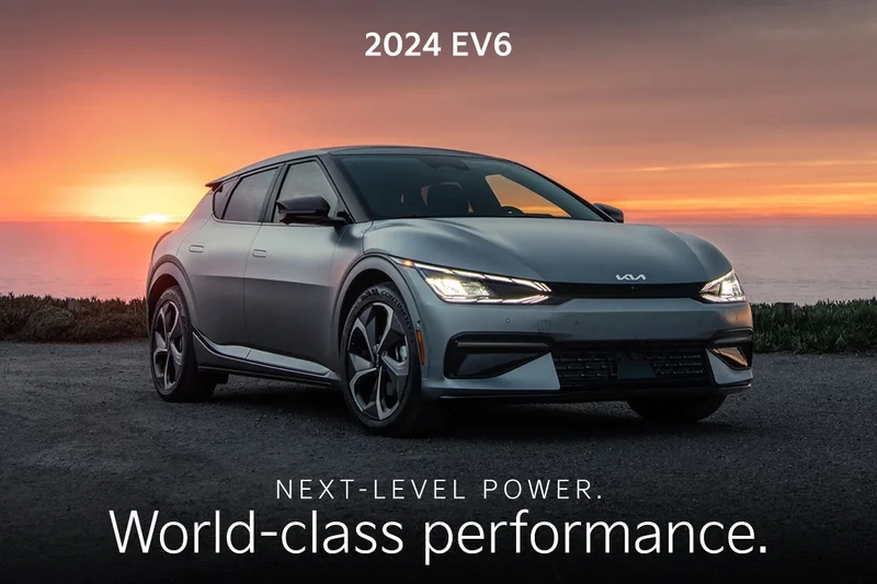 2024 EV6 | NEXT-LEVEL POWER.| World-class performance.