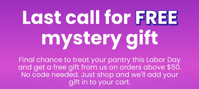 Last call for FREE mystery gift