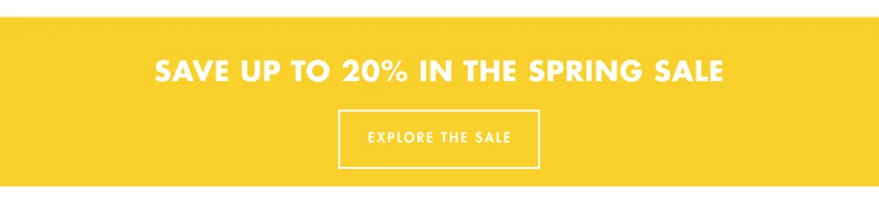 Spring Sale - Live Now