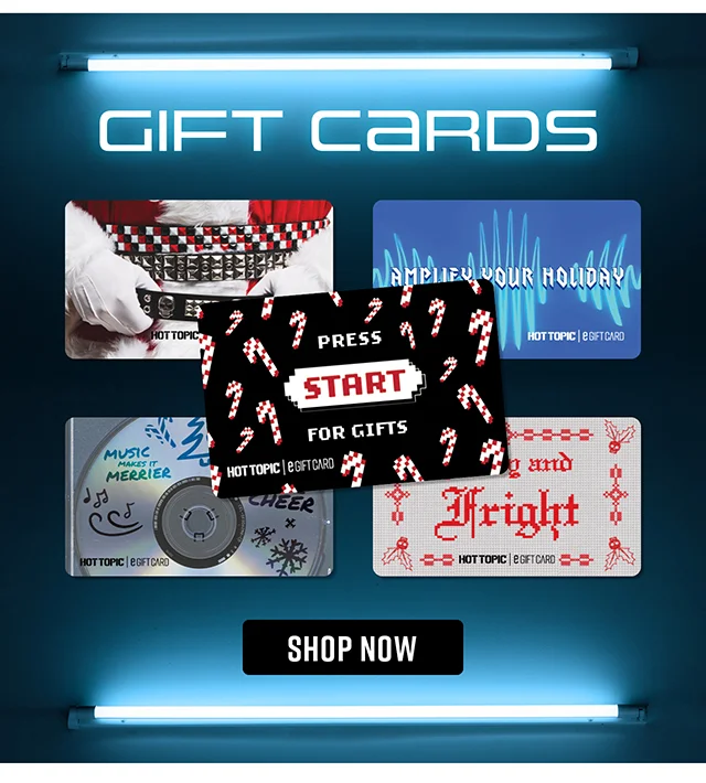 Hot Topic Gift Cards. Shop Now