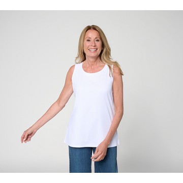 Belle by Kim Gravel TripleLuxe Micro Rib Modern Tank