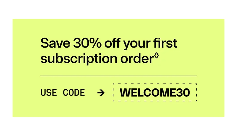 30% off your first subscription module