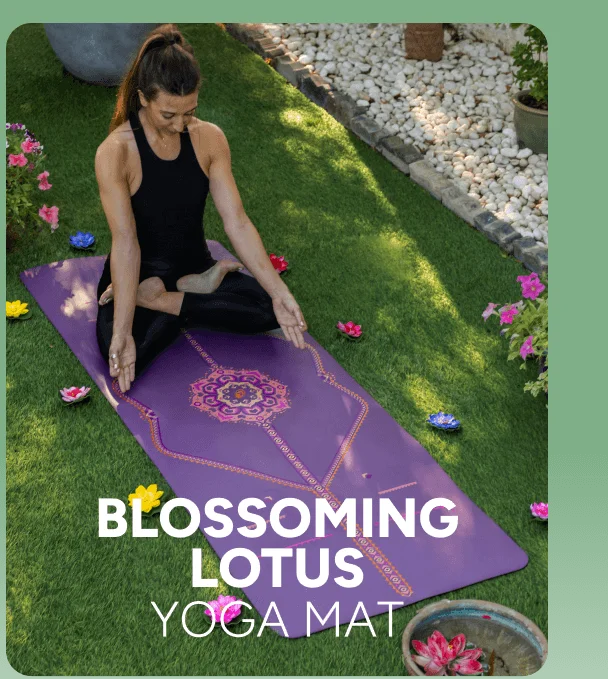 Blossoming Lotus Yoga Mat