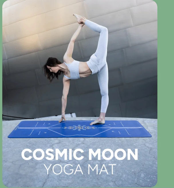 Cosmic Moon Yoga Mat