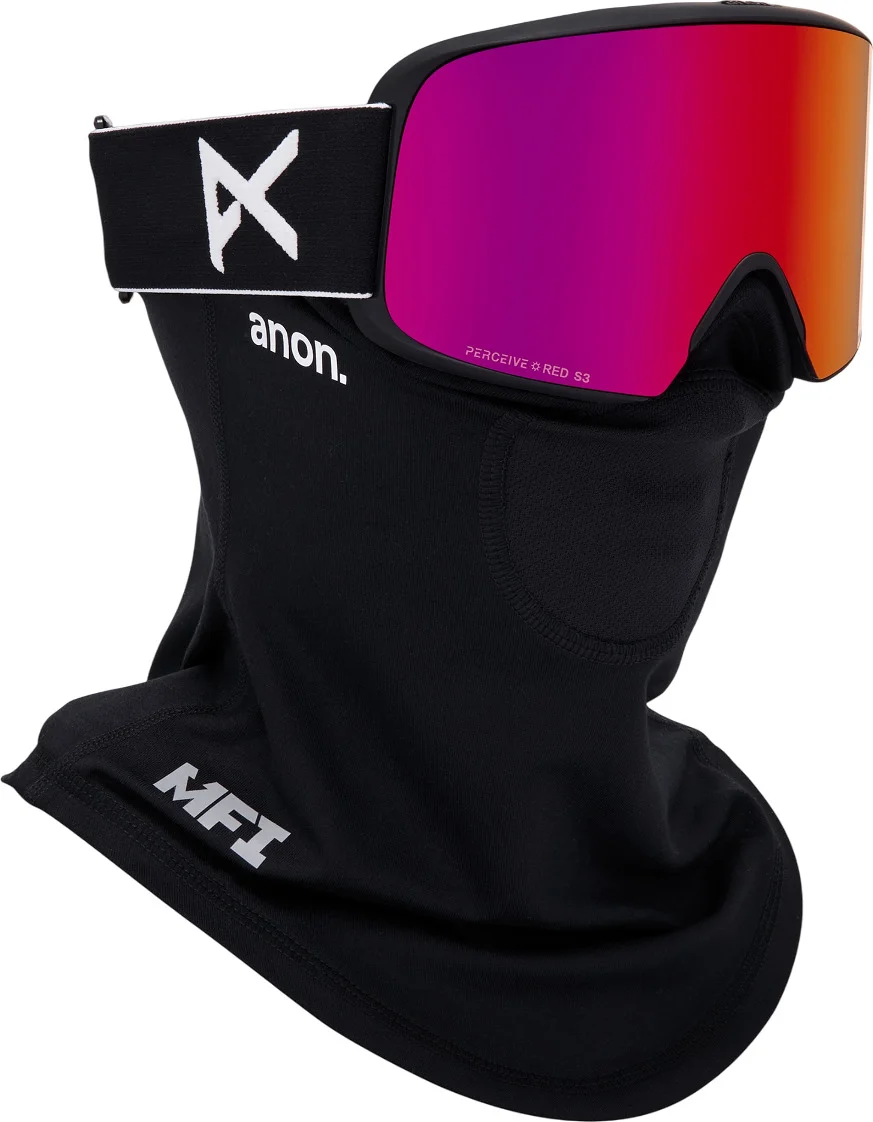Anon,  Anon M6 goggles +Bonus lens +MFI face mask - Regular Bridge - Unisex