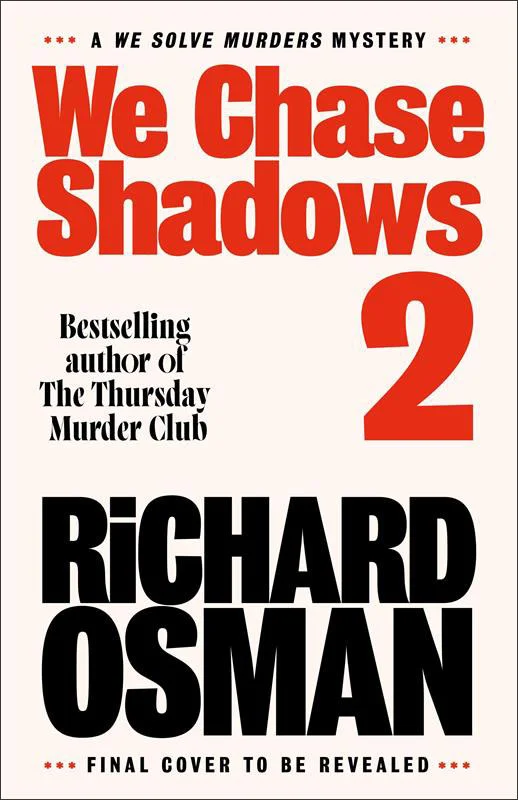 BOOK | We Chase Shadows (Signed B&N Exclusive Book) By Richard Osman