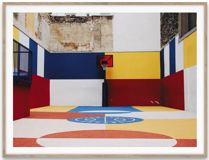 Cities of basketball 03 Paris by Kasper Nyman