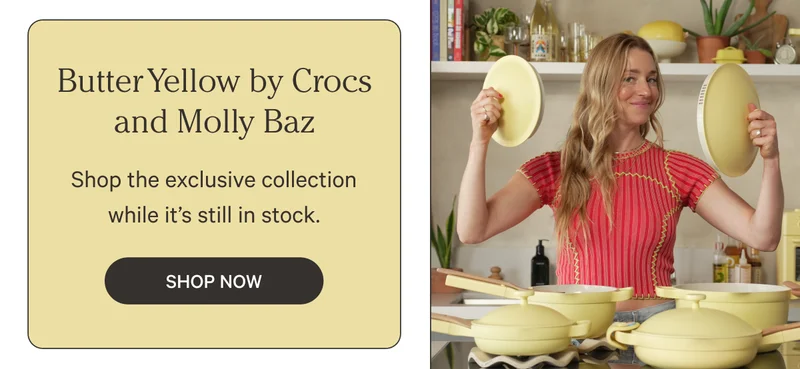 Butter Yellow - Shop the exclusive collection while it's still in stock. Shop Now