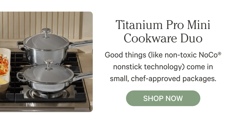 Titanium Pro Mini Cookware Duo