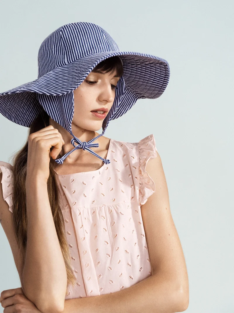 Image of Striped Noona Sun Hat