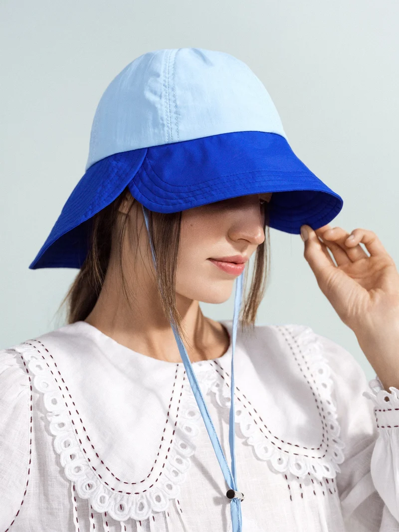 Image of Colorblock Tulip Bucket Hat