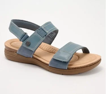 Clarks Collection Leather Sandals -April Clover