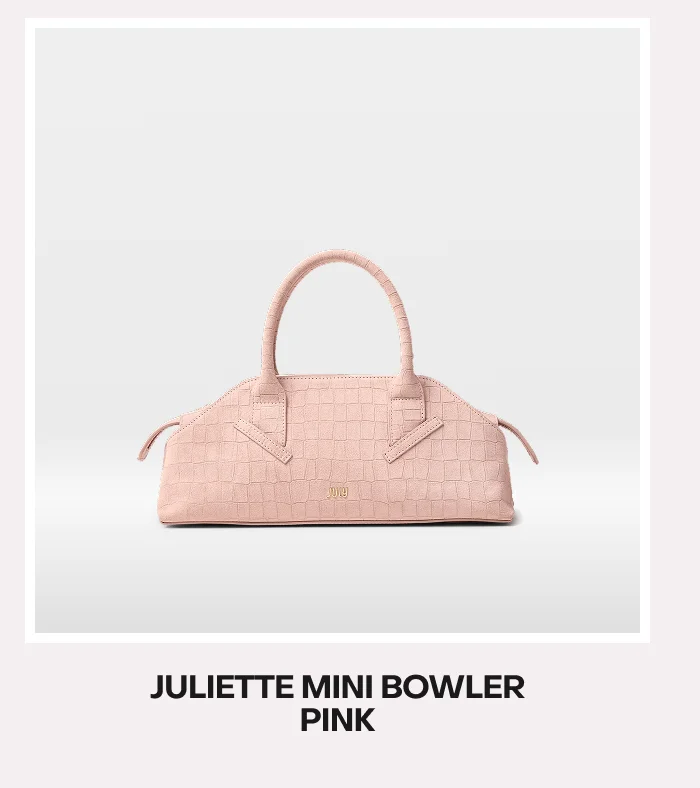 Juliette Mini Bowler Bag Pink