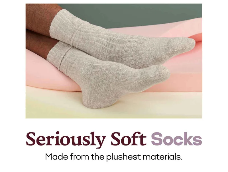 Seriously Soft Socks | Made from the plushest materials
