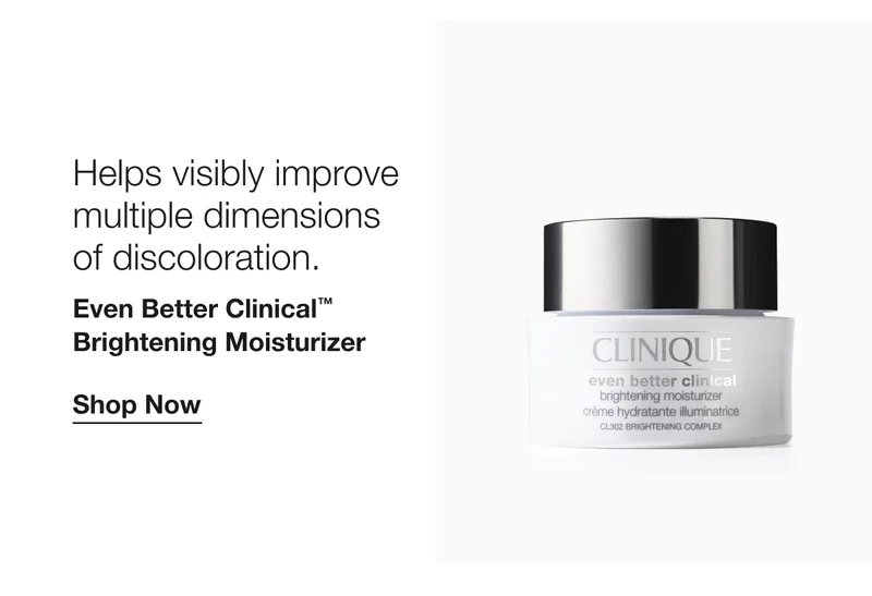 Helps visibly improve multiple dimensions of discoloration. | Even Better Clinical™ Brightening Moisturizer | Shop Now