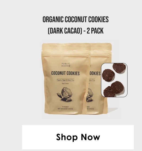 Organic Coconut Cookies