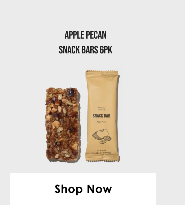 Apple Pecan Snack Bars