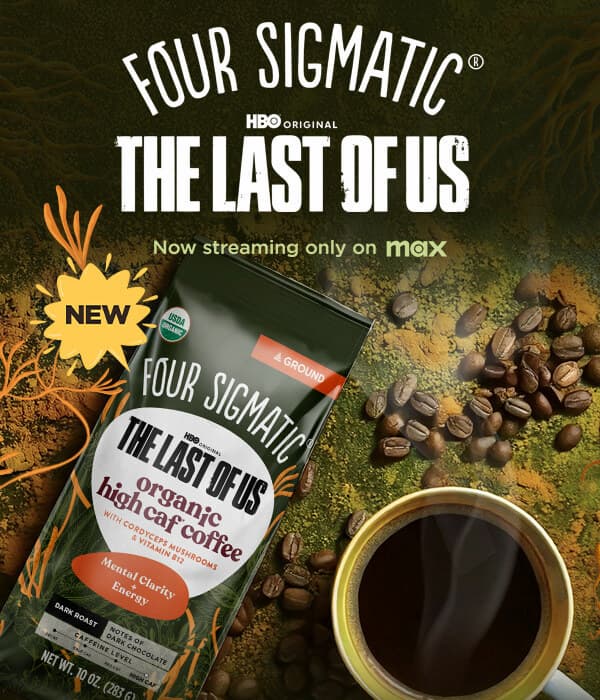 HBO Original The Last Of Us - Organic High Caf Ground Coffee