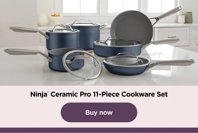 Ninja® Ceramic Pro 11-Piece Cookware set