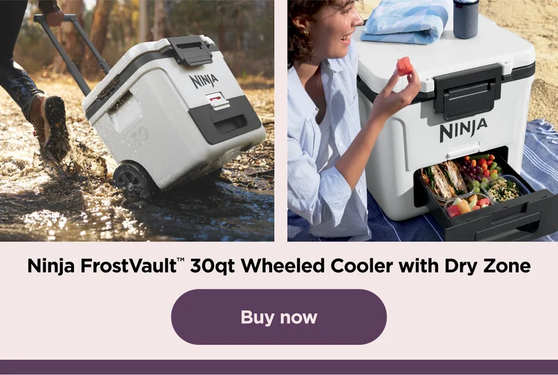 Ninja FrostVault™ 30qt Wheeled Cooler with Dry Zone