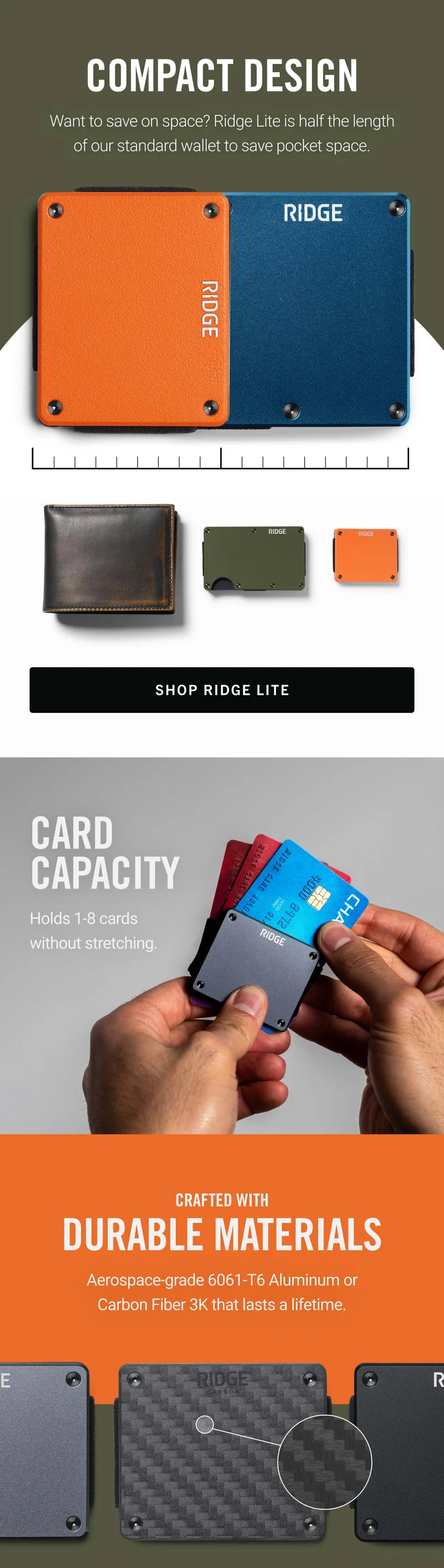 Compact Design | Shop Ridge Lite