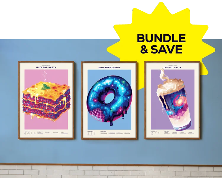 Bundle & Save: Forbidden Foods Posters