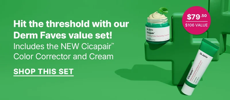 Calling all sensitive skin types. Get 3 free Cicapair full sizes with orders $65+.