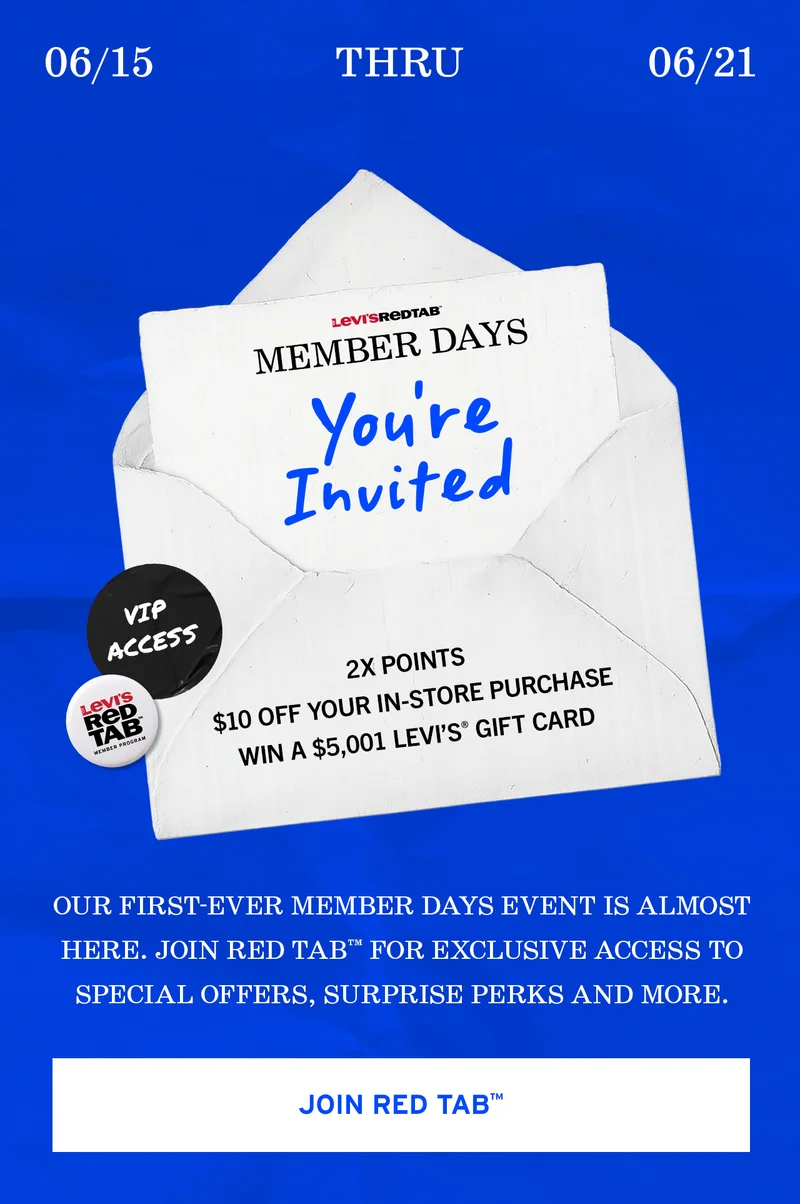 MEMBER DAYS: YOU'RE INVITED