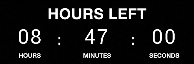countdown clock