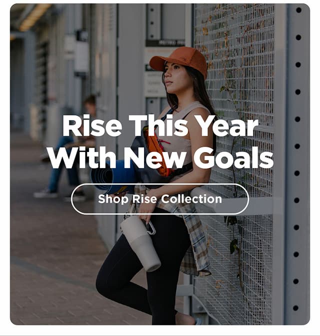 Rise With New Goals - Drinkware
