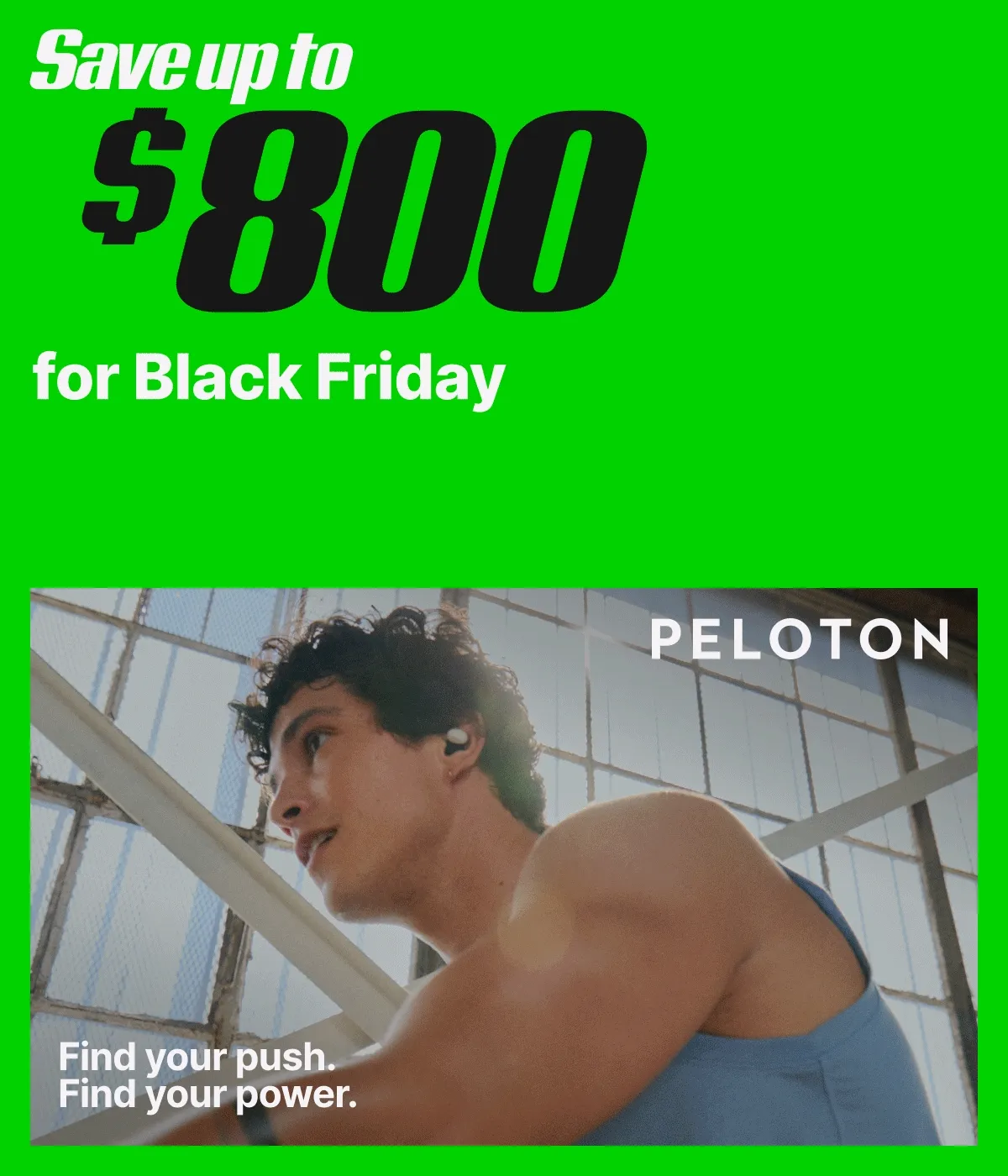 Save up to $800 for Black Friday