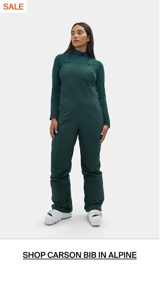 Shop Carson Bib Pant in Alpine