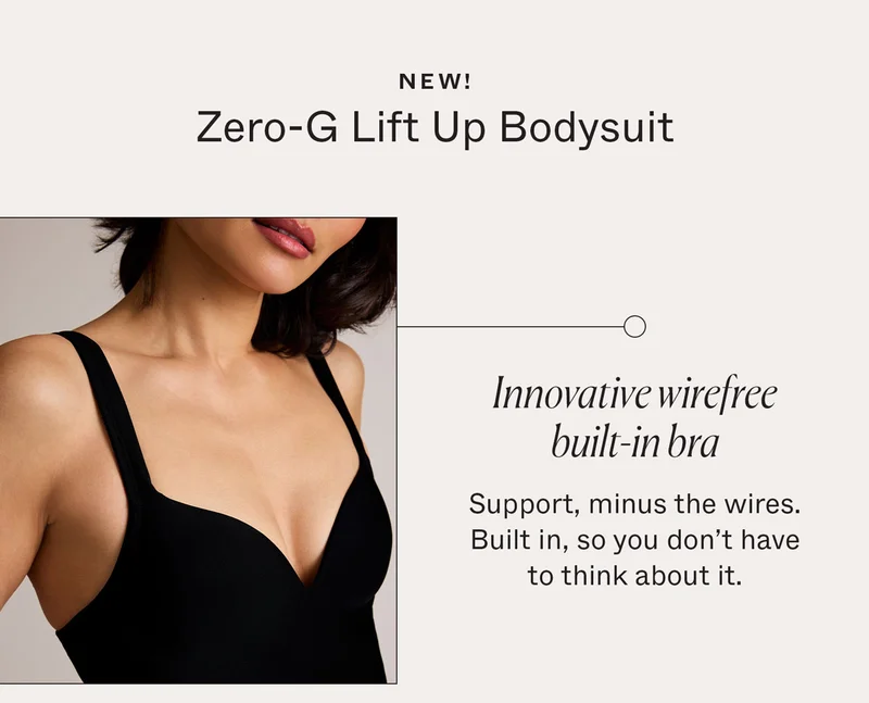 Innovative wirefree built-in bra