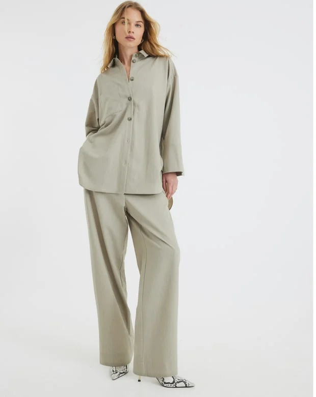 Wide Leg Trousers