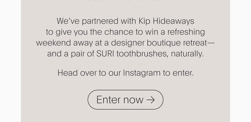 Enter on instagram