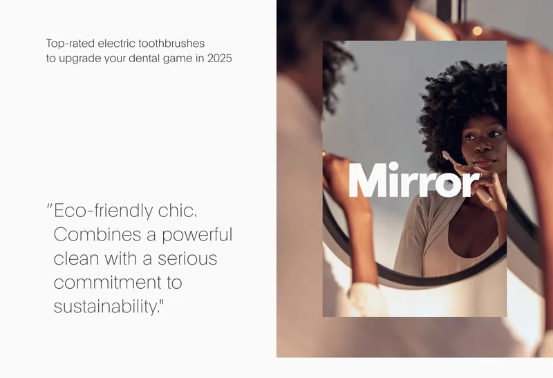 "Eco-friendly chic. SURI combines a powerful clean with a serious commitment to sustainability."