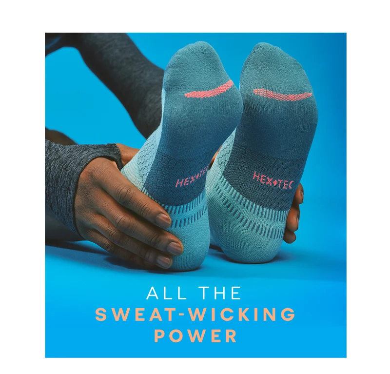 ALL THE SWEAT-WICKING POWER