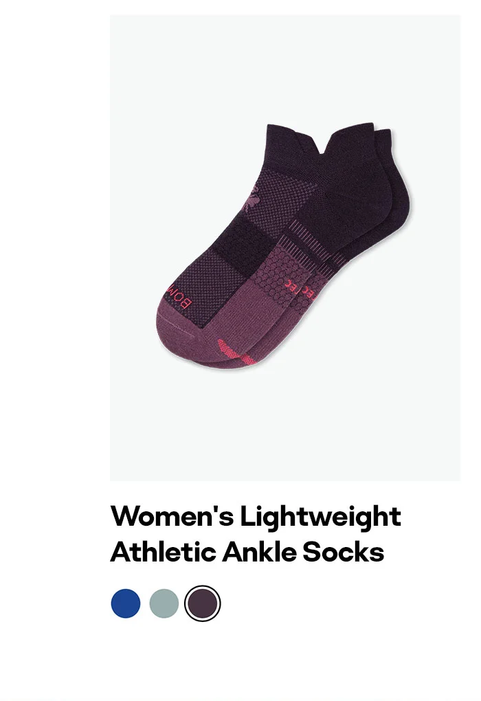 Women's Lightweight Athletic Ankle Socks