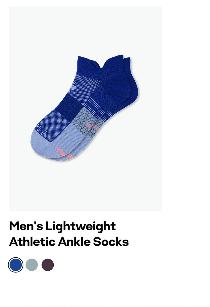 Men's Lightweight Athletic Ankle Socks