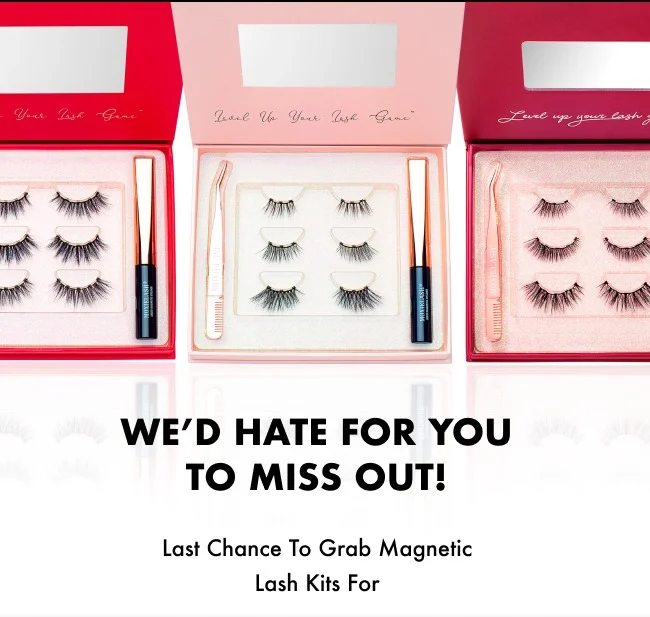 We'd hate for you to miss out!