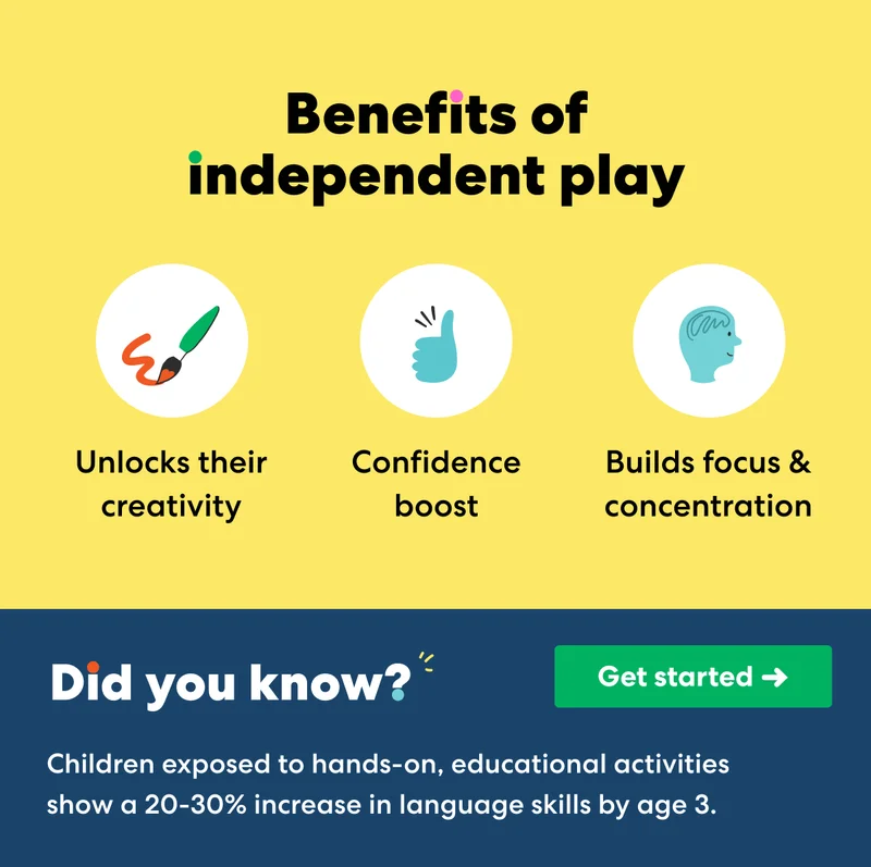 Benefits of independent play