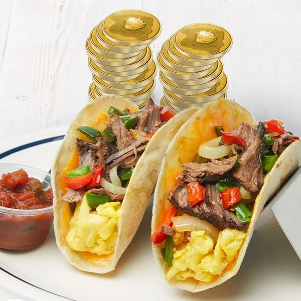 ANYTIME TACOS, EARN DOUBLE THE PANCOINS