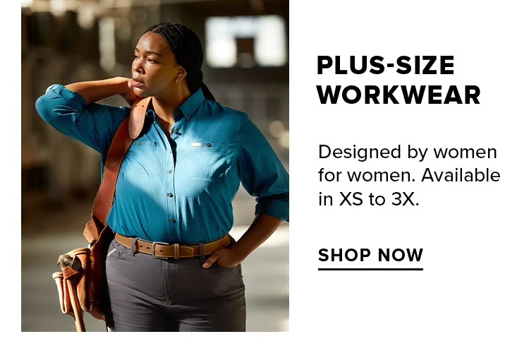 PLUS-SIZE WORKWEAR | SHOP NOW
