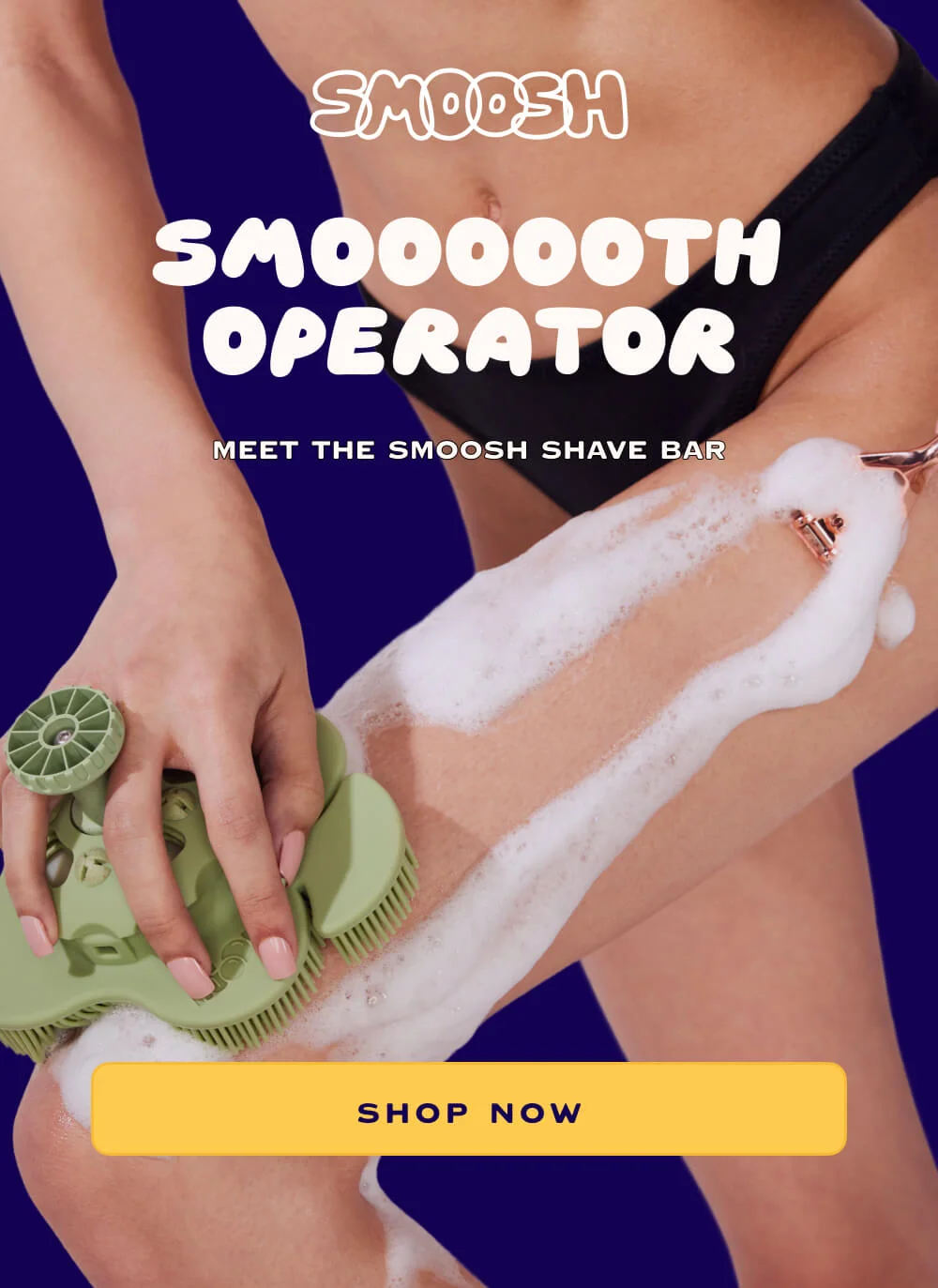 Smoooooosh Operator - Meet the Smoosh Shave Bar - Shop Now