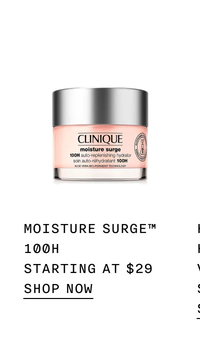 Moisture Surge™ 100H Starting at $29 | SHOP NOW